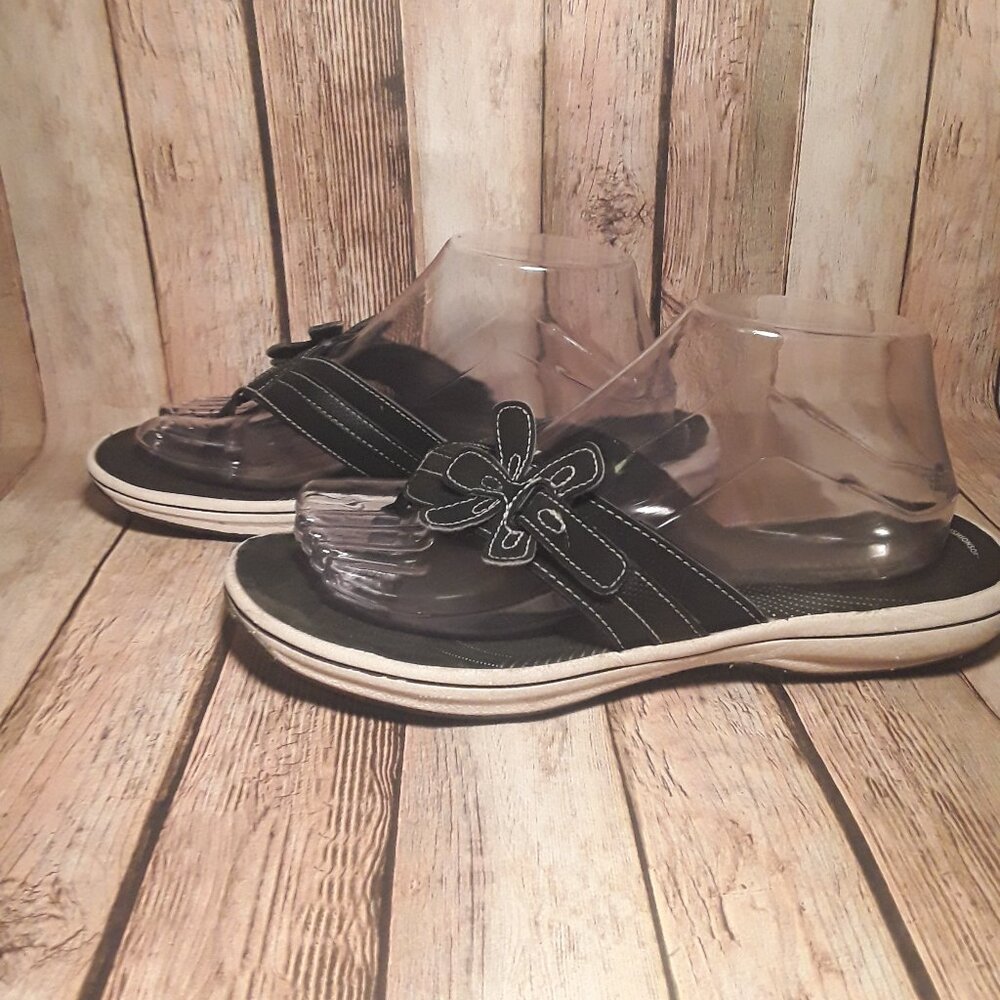 Clarks Women's Black Sandals Sz 8